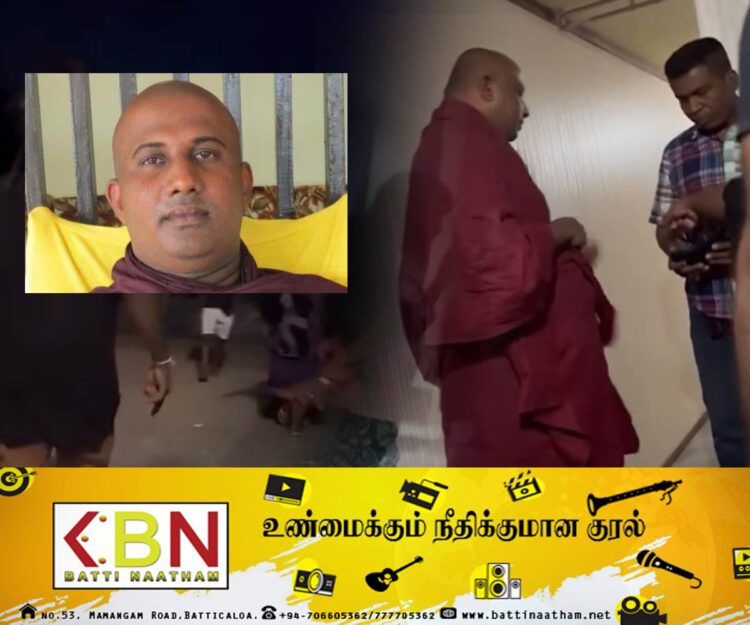 இளைஞனை துஸ்பிரயோகம் செய்ய முயற்சித்த பிக்கு; வைரலாகும் காணொளி!