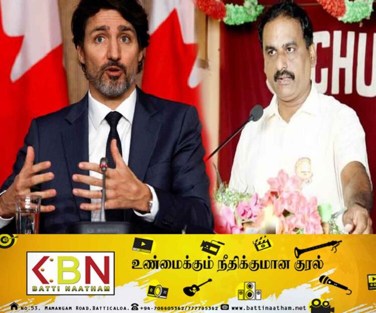 கனேடிய பிரதமரின் அறிக்கையை ஈழத் தமிழர்கள் வரவேற்கின்றனர்; வடக்கு மாகாணசபை முன்னாள் உறுப்பினர் சபா குகதாஸ்!