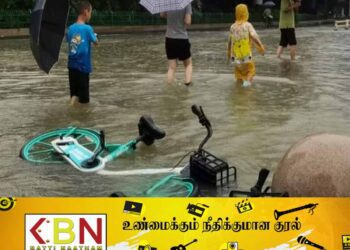 சீனாவை புரட்டி போட்ட ‘டொக்சூரி’ ; 7 இலட்சம் பேர் பாதிப்பு!