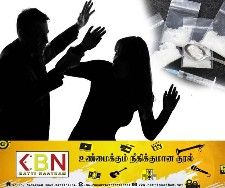 தனது வீட்டில் நண்பருடன் ஐஸ் போதைப்பொருள் பாவித்துக்கொண்டிருந்த கணவனால் தாக்கப்பட்ட மனைவி; மட்டக்களப்பு போதனா வைத்தியசாலை தீவிர சிகிச்சை பிரிவில் அனுமதி!