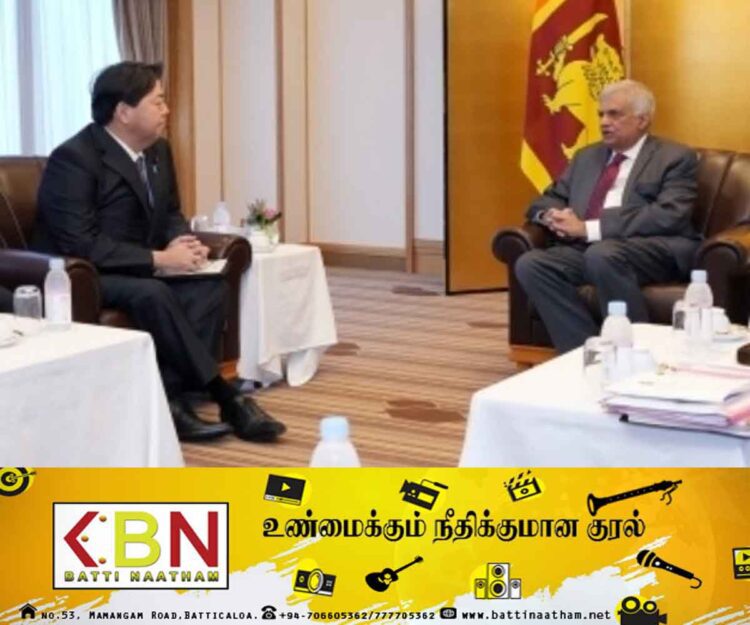 ஜப்பானிய வெளிவிவகார அமைச்சருடன் ஜனாதிபதி முக்கிய சந்திப்பு!