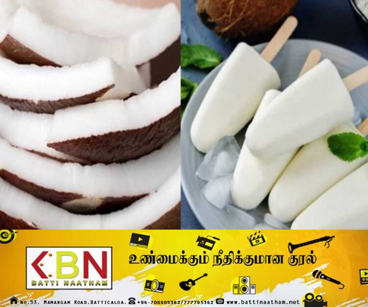 இலங்கை சந்தையில் விரைவில் தேய்காய் ஐஸ்கிரீம்; தென்னை ஆராய்ச்சி நிறுவனம் தகவல்!