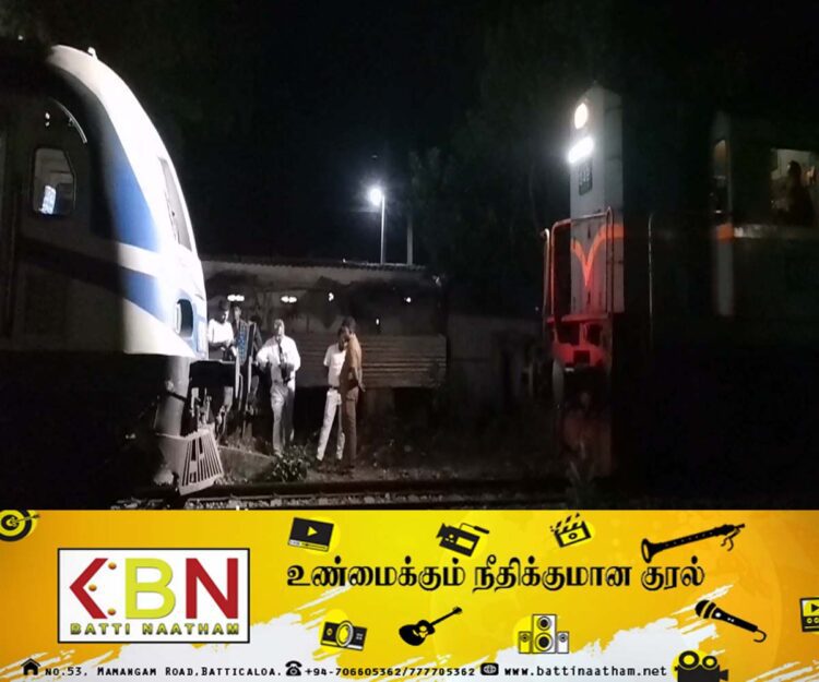 மாட்டுடன் மோதி இயந்திர கோளாறு; யாழ் கடுகதி புகையிரத சேவை பாதிப்பு!