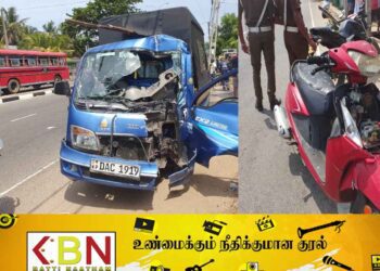 மட்டு கல்முனை பிரதான வீதியில் இருவேறு இடங்களில் விபத்து!