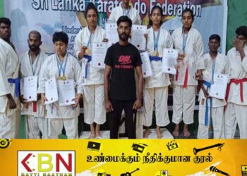 கராத்தே போட்டியில் வவுனியாவுக்கு 12 தங்க பதக்கங்கள்!