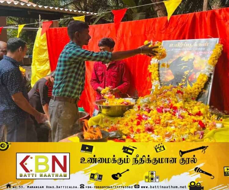 தமிழர் பகுதியில் கரும்புலிகள் தினம் அனுஷ்டிப்பு!