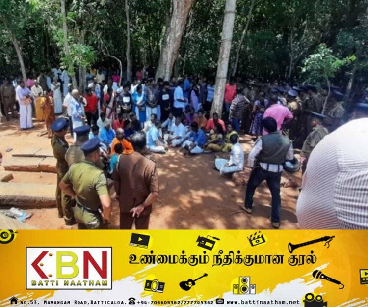 குறுந்தூர் மலை ஆதிசிவன் பொங்கல் பானையை காலால் மிதித்து பொலிஸ் அட்டகாசம்; இலங்கை சைவ மகாசபை கண்டனம்!