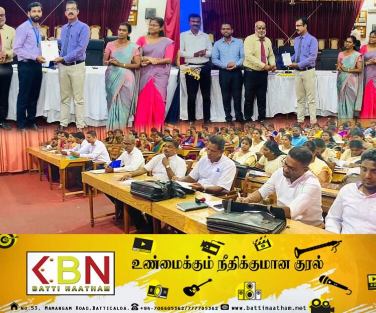 சமூக பாதுகாப்பு சபையின் தேசிய விருது விழா – 2023; மண்முனை வடக்கு பிரதேச செயலகம் மாவட்ட ரீதியில் மூன்றாம் இடம்!
