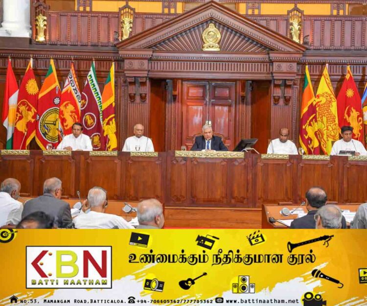 சட்டங்களை நிறைவேற்றும் அதிகாரம் எனக்கு இல்லை; சர்வ கட்சி மாநாட்டில் ஜனாதிபதி!