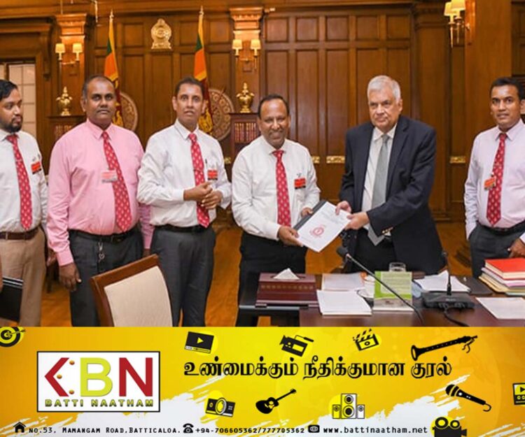 அரச வைத்திய அதிகாரிகள் சங்கத்தின் புதிய அதிகாரிகள் குழு ஜனாதிபதியுடன் சந்திப்பு!