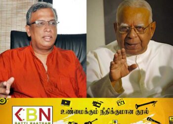 தமிழர் விடயத்தில் சம்பந்தனும்,சுமந்திரனும் நிராகரிக்கப்பட வேண்டியவர்கள்; பிரபாகரன் சுட்டிக்காட்டு!