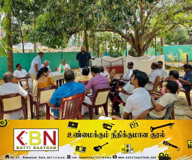 இலங்கைத் தமிழ் அரசுக்கட்சியின் மட்டக்களப்பு மாவட்ட புதிய நிர்வாக தெரிவு !