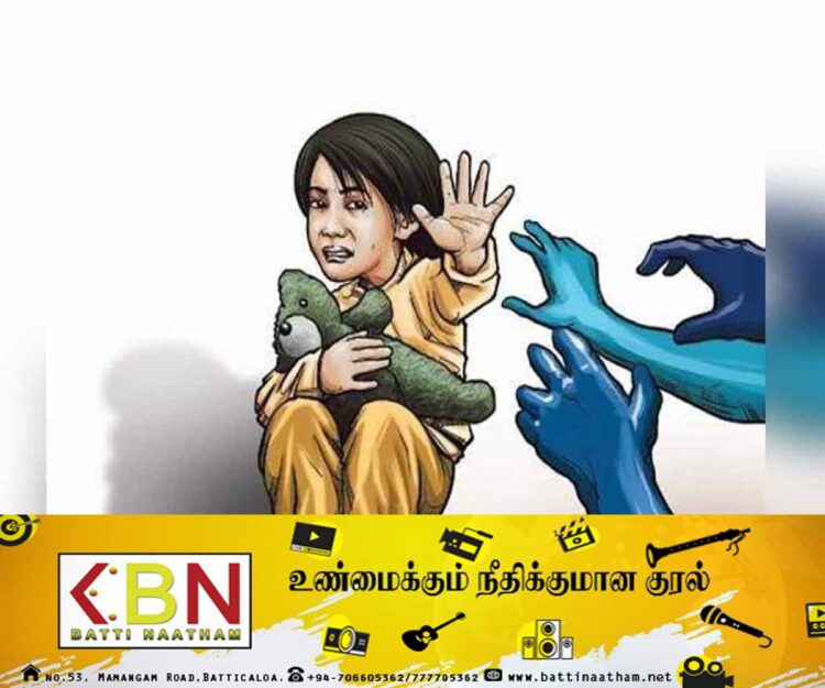 மட்டக்களப்பில் 7 வயது சிறுமி துஷ்பிரயோகம்; தந்தையும்,மாமாவும் கைது!