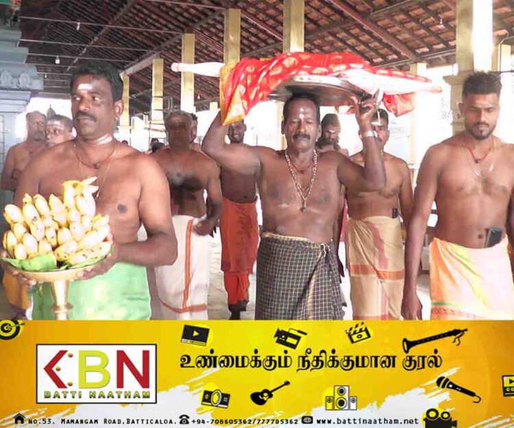 வாழைச்சேனை புதுக்குடியிருப்பு அருள் மிகு ஸ்ரீ பத்திரகாளி அம்பாள் ஆலயத்தின் ஆடிப்பூர பிரம்மோற்சவம்!