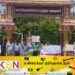 வேற்று மதத்தினரை அதிபராக நியமிக்கவேண்டாமெனக்கூறி யாழில் போராட்டம்!