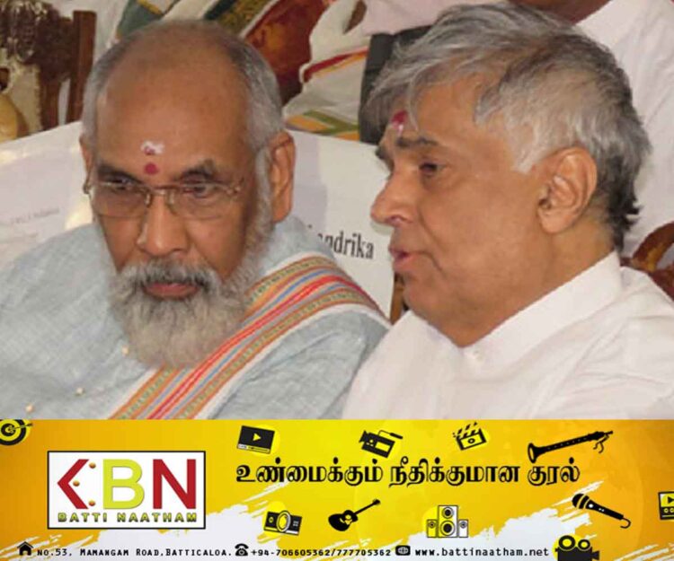ஜனாதிபதி விக்னேஸ்வரனுடன் விசேட கலந்துரையாடல்!