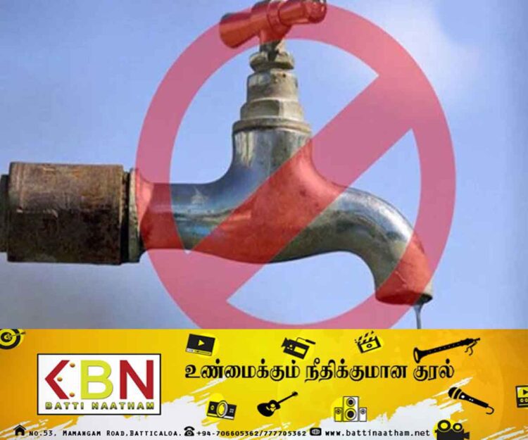 நாட்டில் பல பகுதிகளில் இன்று 10 மணித்தியால நீர்வெட்டு!