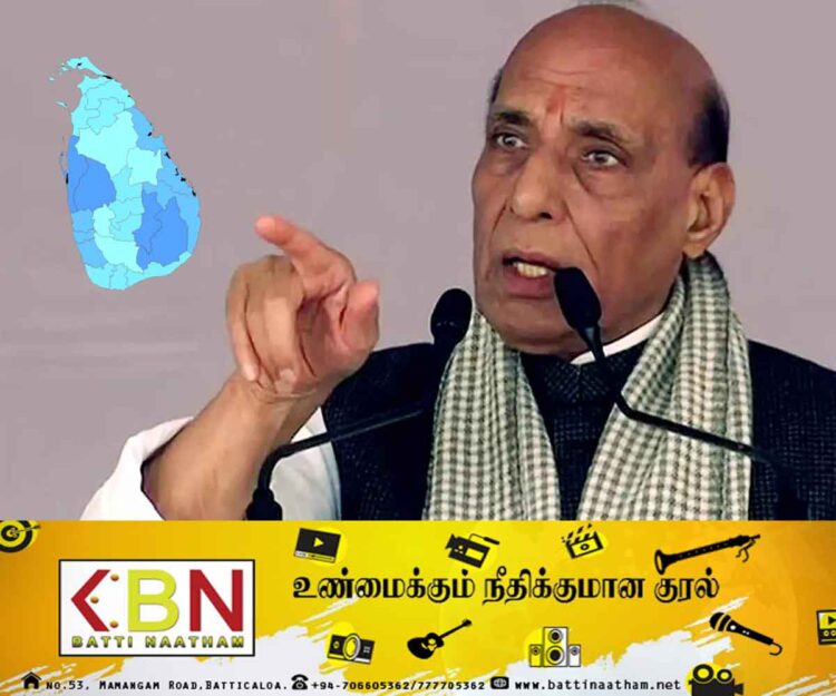 இந்திய பாதுகாப்பு அமைச்சர் இலங்கை வருகிறார் !