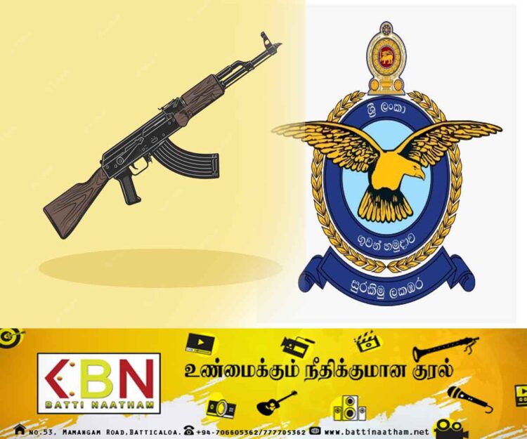 டி-56 ரக துப்பாக்கியுடன் பயிற்சி நிலை படை வீரர் மாயம்!