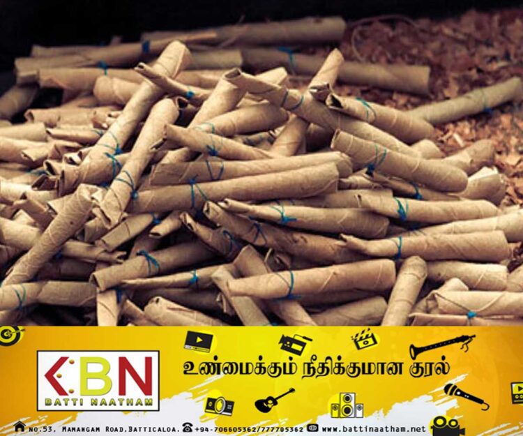 பீடி மூலம் 06 மாதங்களில் 482 மில்லியன் வரி வருவாய்!