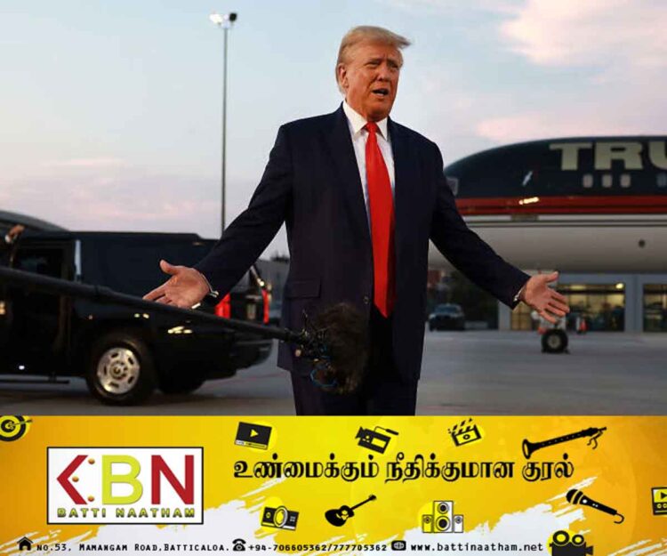 சிறையில் சரணடைந்த டொனால்டு டிரம்ப்!
