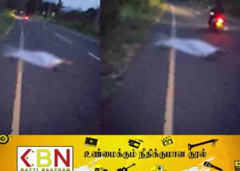 வீதியில் கிடந்த இளைஞனின் சடலம்!