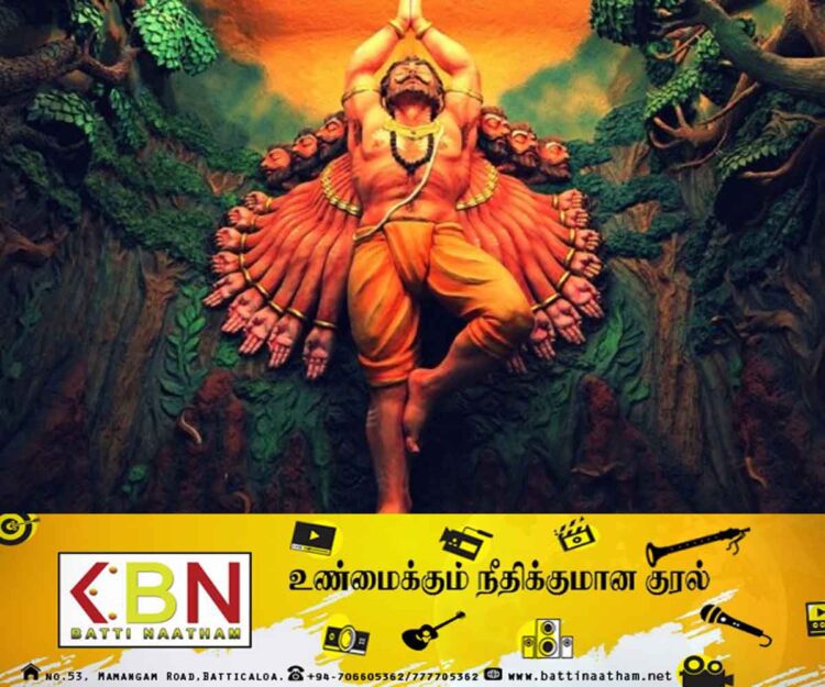 இராவணனை தமிழன் என்று கூறி இனவாதத்தை தூண்ட முயற்சி; இயக்கர் குலம் என்கிறார் சரத் வீரசேகர!