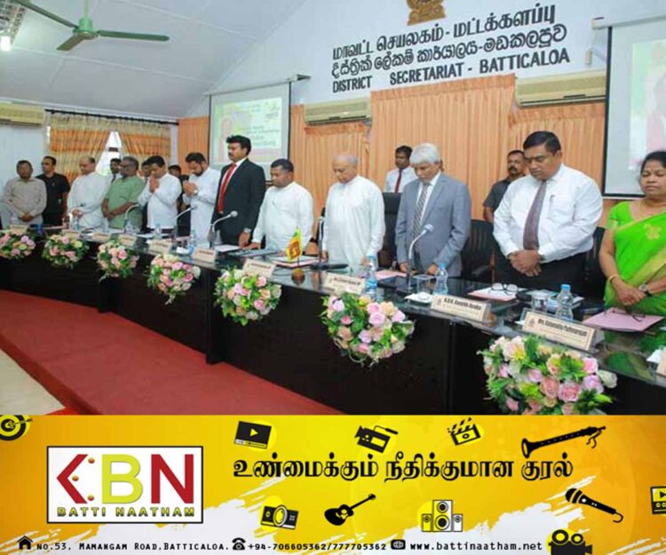 “புதிய கிராமம் – புதிய நாடு” மட்டக்களப்பில் விசேட மீளாய்வு கூட்டம்!