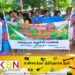 ‘வேர்களை மீட்டு உரிமை வென்றிட’ ; மலையக எழுச்சிப் பயணத்துக்கு ஆதரவாக கிளிநொச்சியில் நடைபவனி முன்னெடுப்பு!
