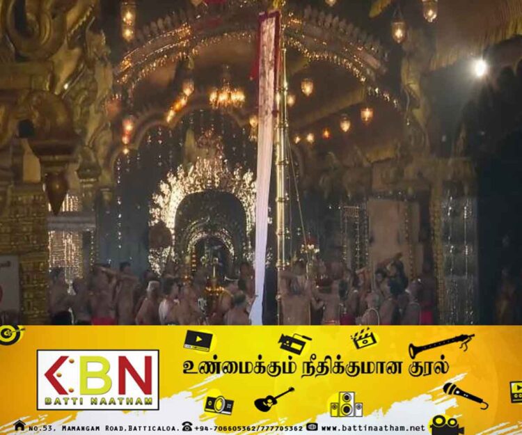 நல்லூர் கந்தசுவாமி ஆலய வருடாந்த மகோற்சவம் கொடியேற்றத்துடன் ஆரம்பம்!