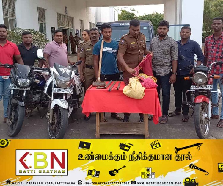 ஆளை கொல்ல வெளிநாட்டிலிருந்து பணம்; யாழில் 09 பேர் கைது!