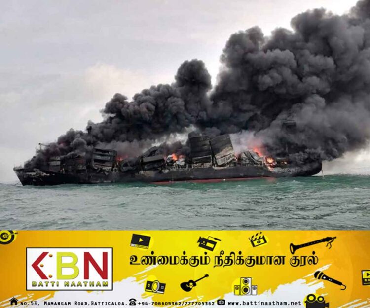 எக்ஸ்பிரஸ் பேர்ல் விபத்து; இடைக்கால கொடுப்பனவிற்கு இலங்கை இணக்கம்!
