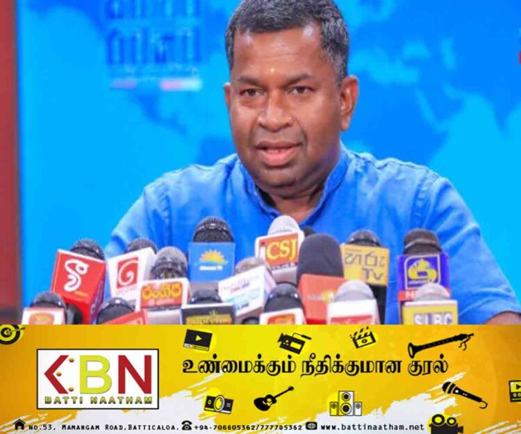 நல்லிணக்கம் ஸ்திரப்பட13 ஆவது திருத்தச்சட்டம் அவசியம்; ஊடக சந்திப்பில் அமைச்சர் சந்திரகாந்தன்!