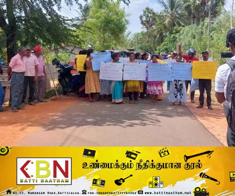 வவுனியாவில் சடலத்துடன் போராட்டம்!