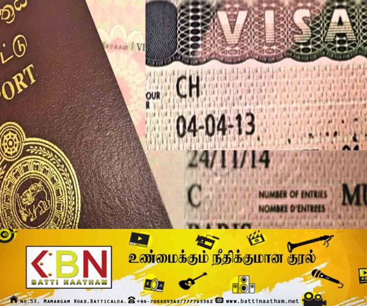 வெளிநாட்டிலிருந்து இலங்கை வருவோருக்கான அறிவித்தல்; விசா முறைமையில் மாற்றம்!