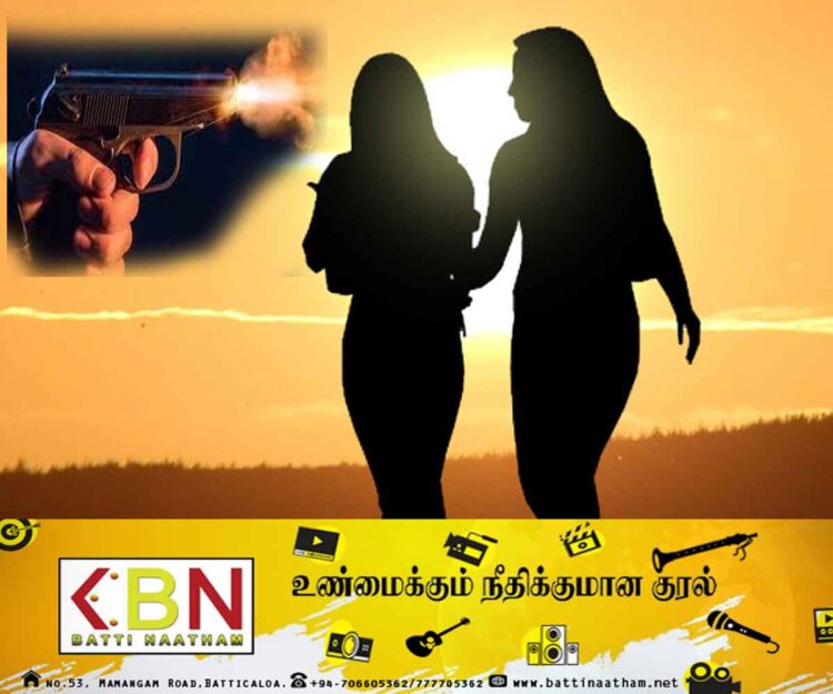 மனைவியின் சகோதரி மீது துப்பாக்கிச் சூடு!