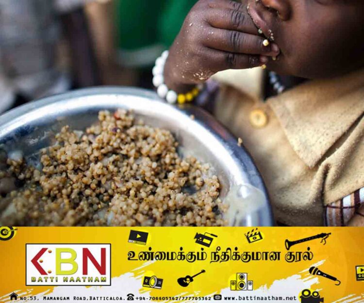 நாட்டின் போசாக்கு குறைபாடு குறித்து சுகாதார அமைச்சரின் அறிக்கை பொய்யானது!
