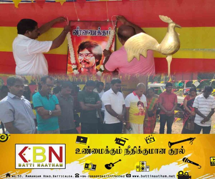 அமரர் திலீபனுக்கு கிளிநொச்சியில் உணர்வுபூர்வமாக அஞ்சலி!