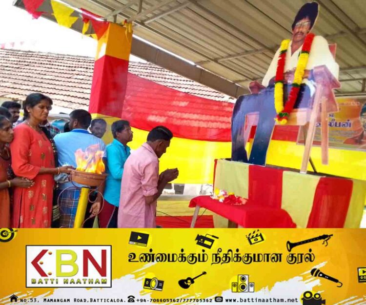 அமரர் திலீபனின் 36 ஆவது ஆண்டு நினைவு தினம் இன்று சித்தாண்டியில்!