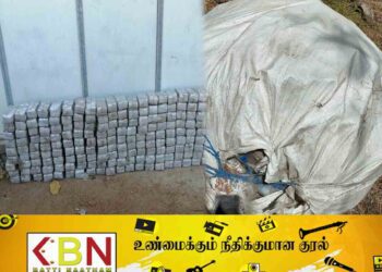 புதருக்குள் போதைமாத்திரை; 22வயது இளைஞன் கைது!