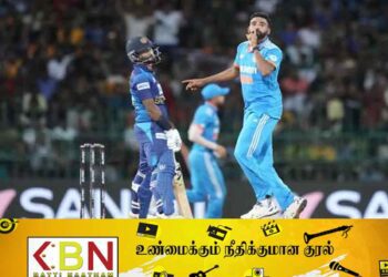 இந்தியாவுக்கு எதிரான போட்டியில் போராடி தோற்றது இலங்கை!