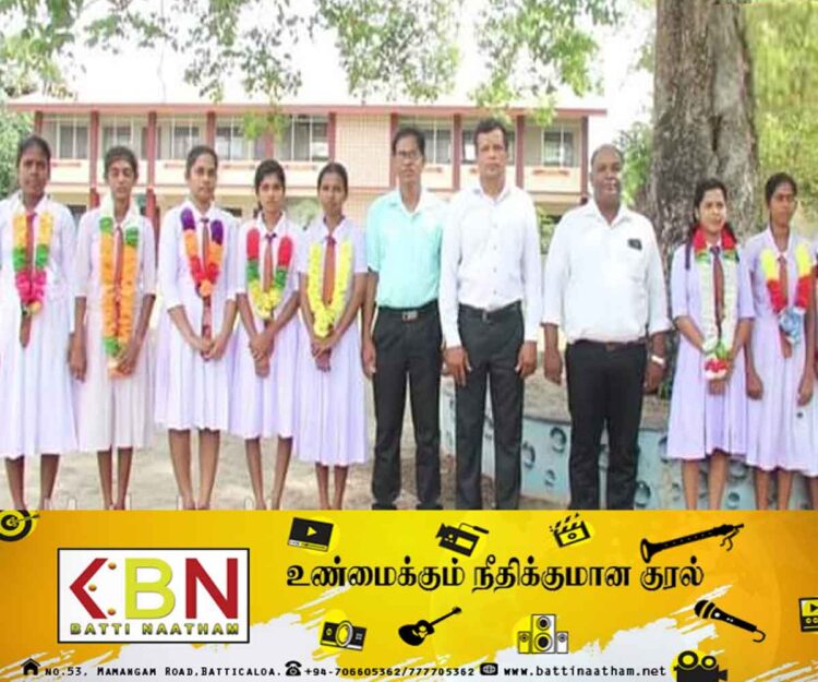 மட்டக்களப்பு நாவற்காடு தேசிய பாடசாலை மாணவி சட்டத்துறைக்குத் தெரிவு!