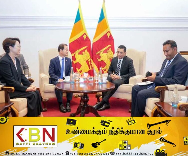 கொரிய அமைச்சர் லீ ஜங் சிக்; அமைச்சர் அலி சப்ரி இடையே சந்திப்பு!