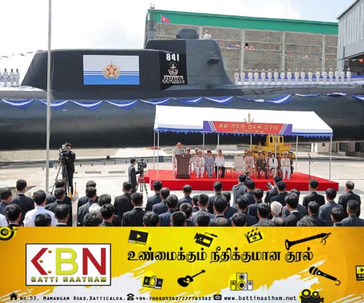 அணு ஆயுதத்திறன் கொண்ட நீர்மூழ்கிக் கப்பலை வட கொரியா உருவாக்கியது!