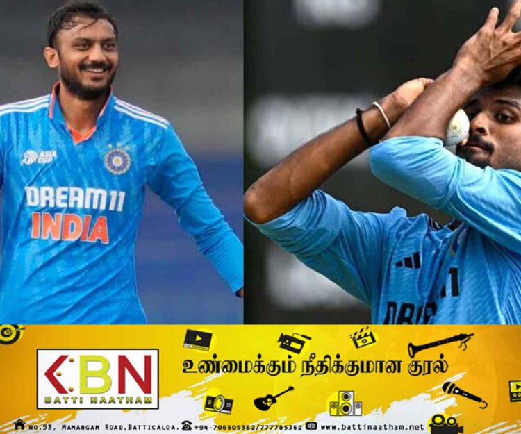 அக்ஷர் வௌியேற்றம்; உறுதிப்படுத்தியது இந்திய கிரிக்கெட் கட்டுப்பாட்டு சபை !