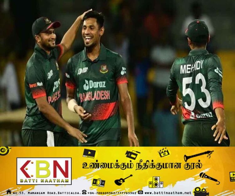 இந்தியாவை வீழ்த்தியது பங்களாதேஷ்!