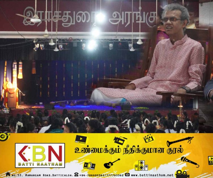 சுவாமி விபுலானந்த அழகியற் கற்கைகள் நிறுவகத்தில் கலாநிதி. இராஜ்குமார் பாரதியின் வருகை கௌரவிப்பு நிகழ்வு!