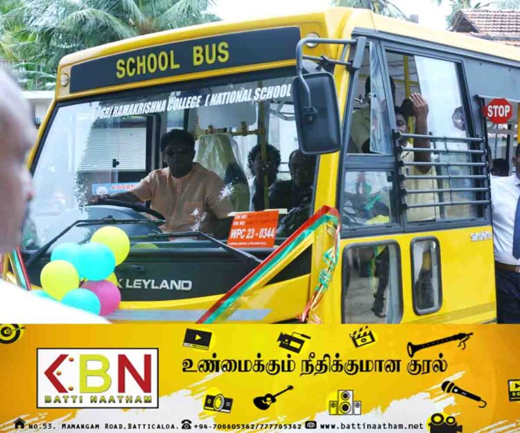 சஜித் பிரேமதாச அவர்களால் புதிய பஸ் வண்டி வழங்கிவைப்பு!