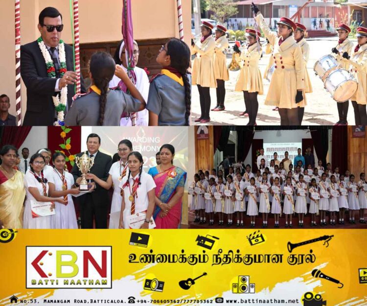 மட்டக்களப்பு புனித சிசிலியா தேசிய மகளிர் கல்லூரியின் பரிசளிப்பு நிகழ்வு!