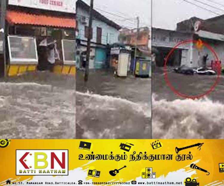 கொழும்பில் கடும் மழை; மரங்கள் விழுந்து வீதிகளில் தடை!